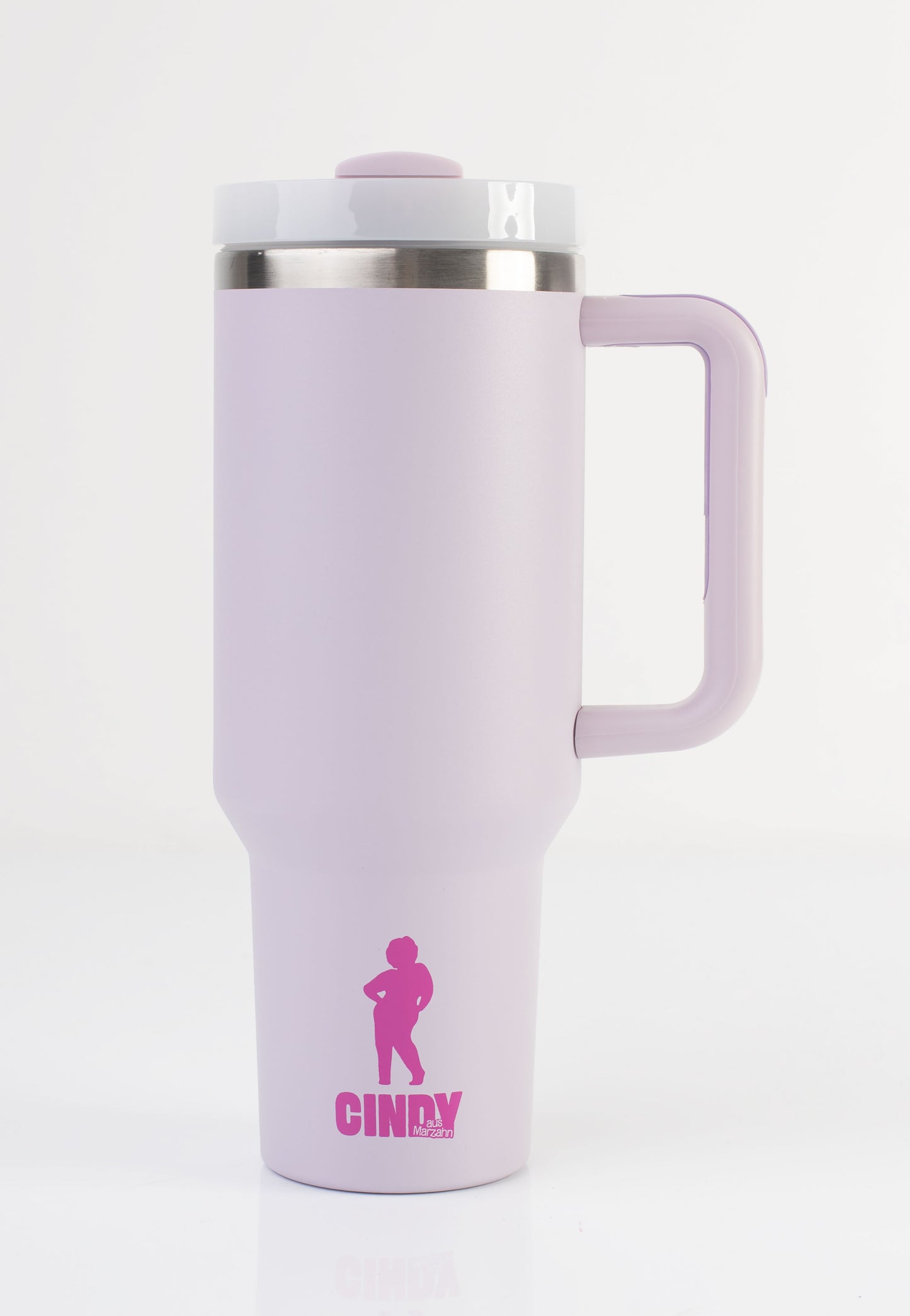 Cindy aus Marzahn - Silhouette - Thermobecher | Neutral-Image
