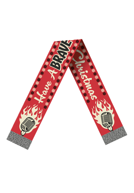 Dick Brave - Brave Christmas Red - Scarf | Neutral-Image